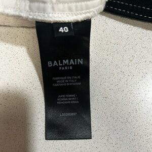Balmain Monochrome Skirt